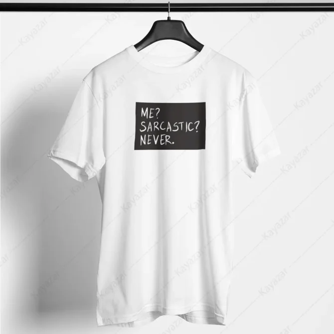 Men's T-Shirt Round Neck Sarcastic