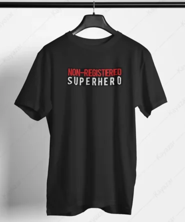 Men's T-Shirt Round Neck Super Hero