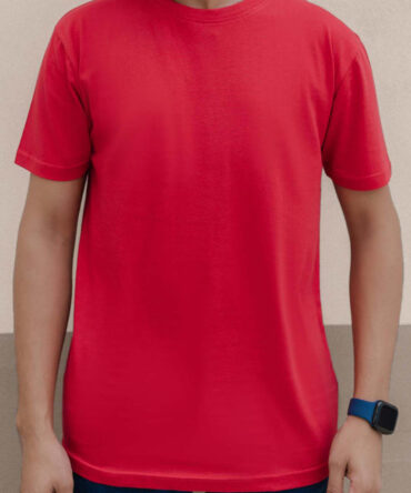 Regular Red T Shirts For Men