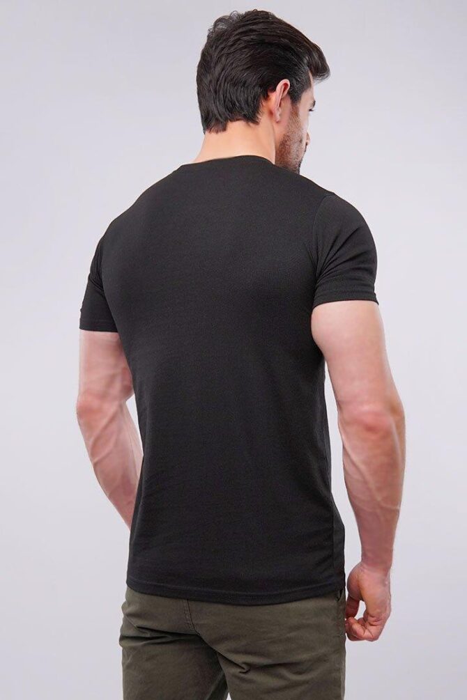 Crew Neck T-Shirt Black